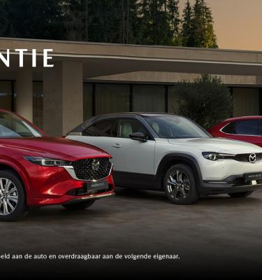 6 jaar garantie op mazda